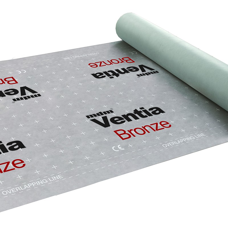 мембрана диффузионная mdm ventia bronze tt с клеевой полосой (75 м2)
