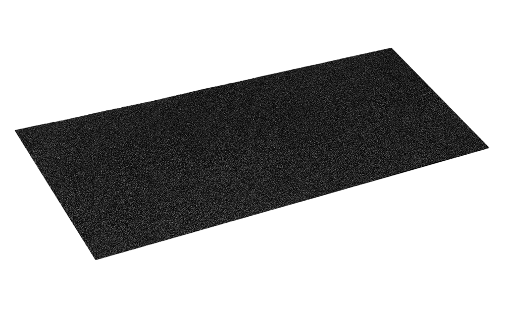 лист плоский для композитной черепицы cm roof black черный, 2000х450 мм