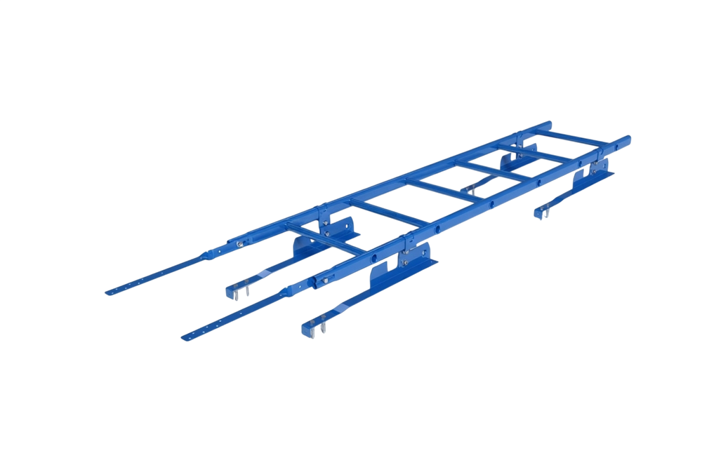 лестница кровельная roofsystems prestige 400 натур для натуральной черепицы, ral 5005 сигнально-синий (1,2 м)