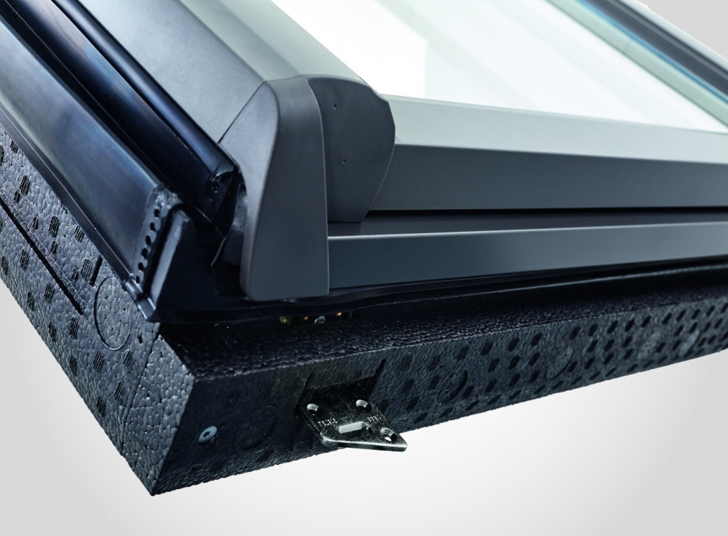 мансардное окно roto designo r45 k200 с термоблоком wd, 54х78 см