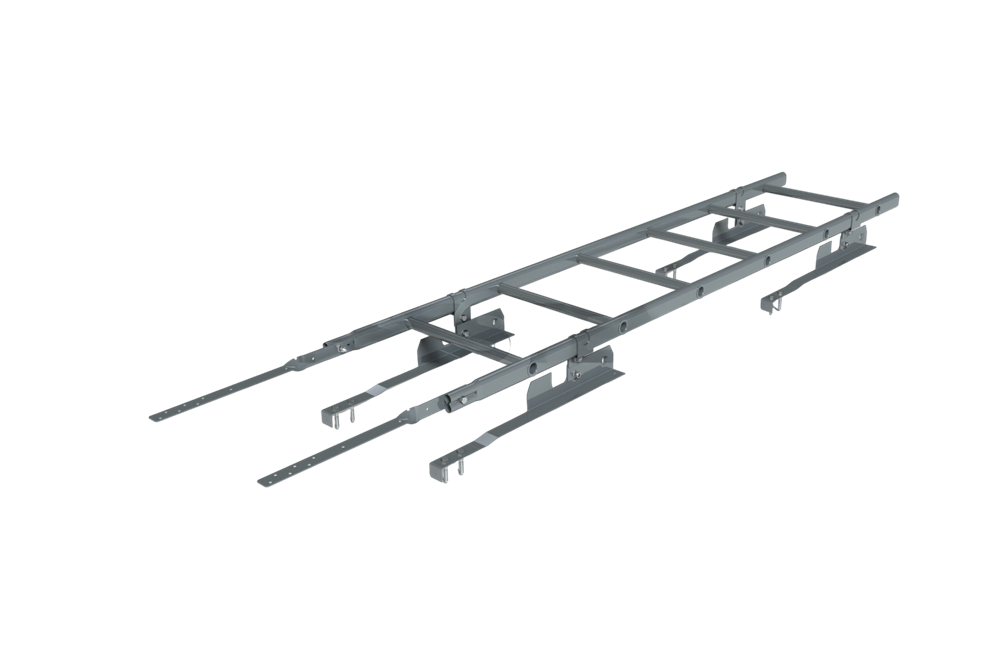 лестница кровельная roofsystems prestige 400 натур для натуральной черепицы, ral 7024 серый графит (1,8 м)