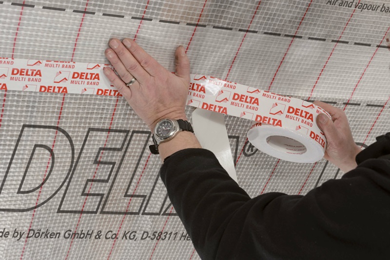 лента односторонняя delta multi band m 60, 60 мм х 25 м