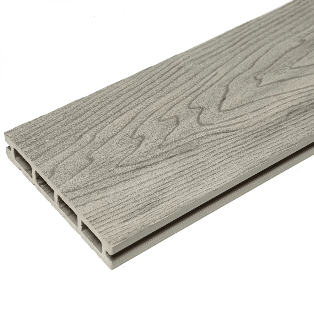 террасная доска дпк (пустотелая) cm decking robust ясень, 140х25х3000 мм