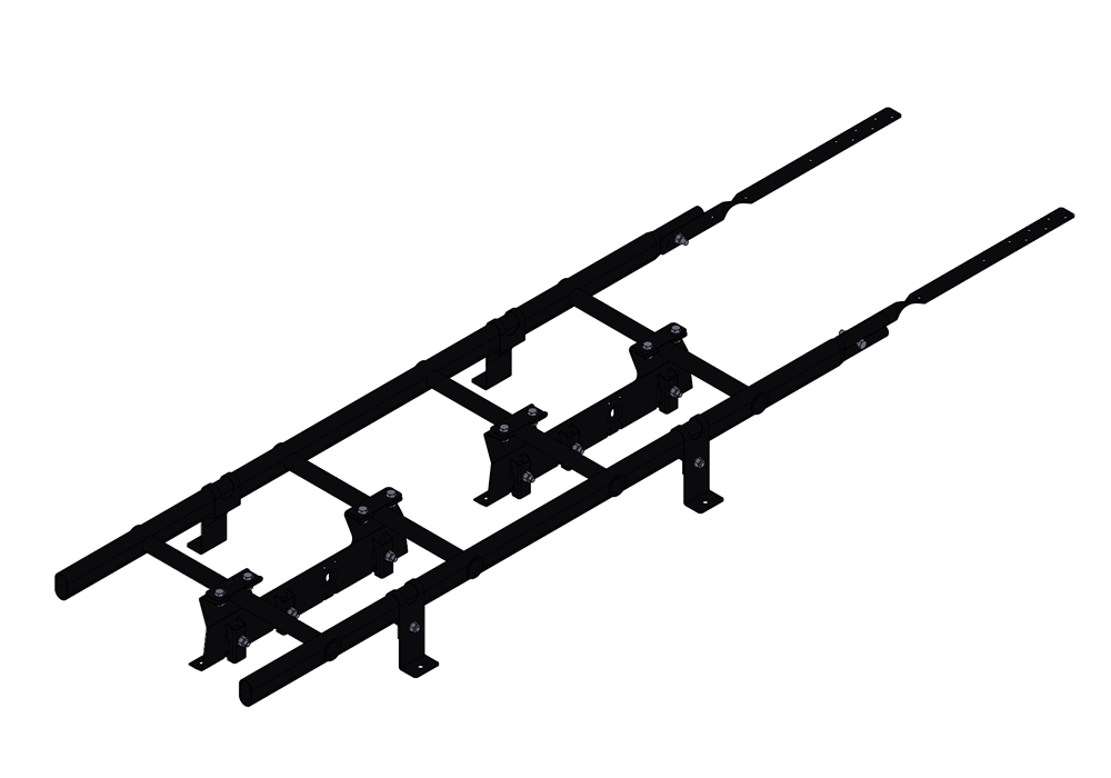 лестница кровельная roofsystems prestige 400 master фальц для фальцевой кровли, ral 9005 черный (1,8 м)