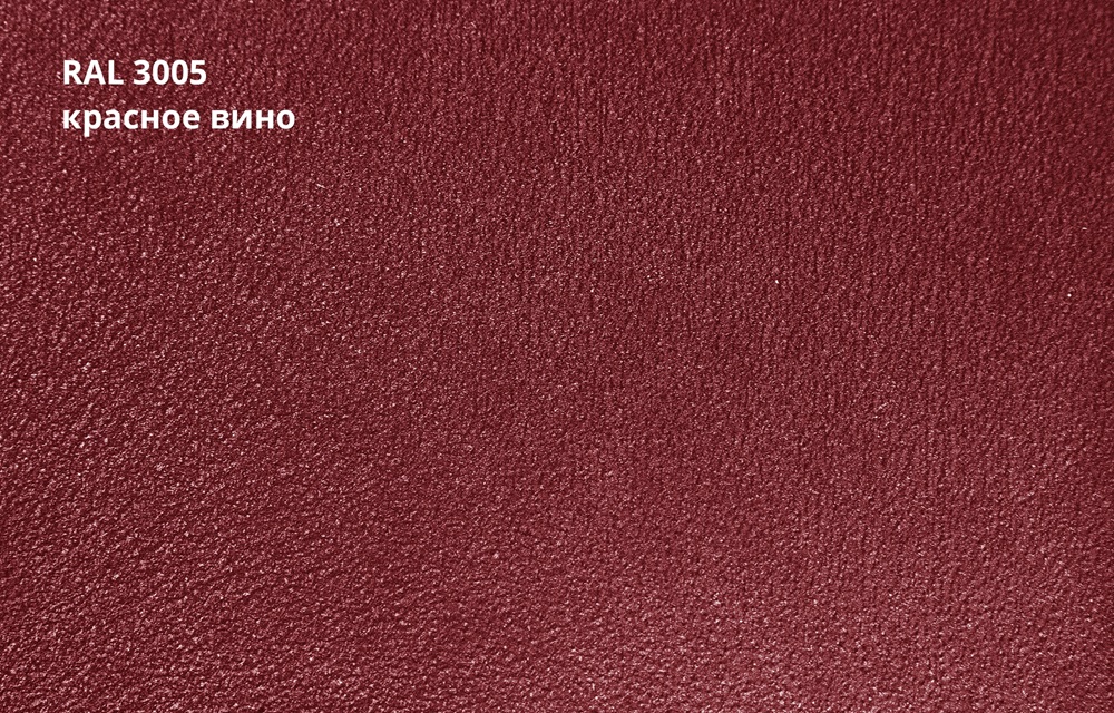 кликфальц double pro satin matt tx 0,5 мм полиэстер матовый текстурированный (ре), ral 3005 красное вино