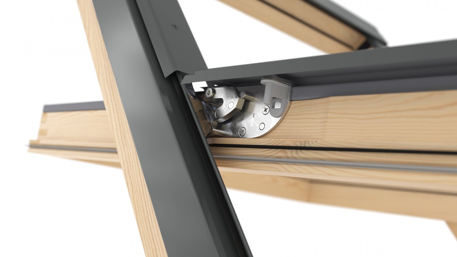 мансардное окно rooflite+ aay b900, s6a 114х118 см