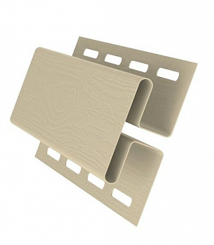 профиль h grand line ванильный, 3000 мм