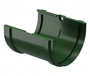 соединитель желоба docke standart d120 мм, зеленый