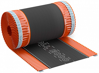аэроэлемент конька/хребта eurovent roll eco кирпичный ral 8004, 240х5000 мм