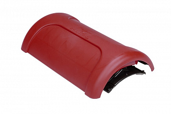 коньковый вентиль vilpe pelti-ktv/harja 350 мм (для металлических кровель), rr 798 бордо