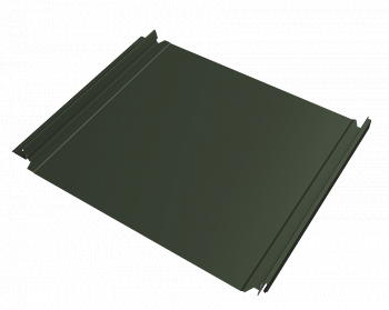 кликфальц double pro satin matt tx 0,5 мм полиэстер матовый текстурированный (ре), ral 6020 хромовая зелень