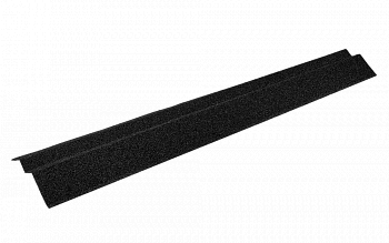 карнизная планка для композитной черепицы cm roof black черный, 1355 мм