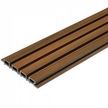 фасадная стеновая панель дпк cm wall walnut (орех), 26x219x3000 мм