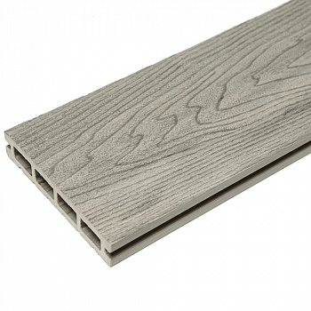террасная доска дпк (пустотелая) cm decking robust ясень, 140х25х3000 мм