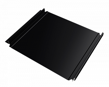 кликфальц double pro purpro 0,5 мм полиуретан (рu), ral 9005 черный