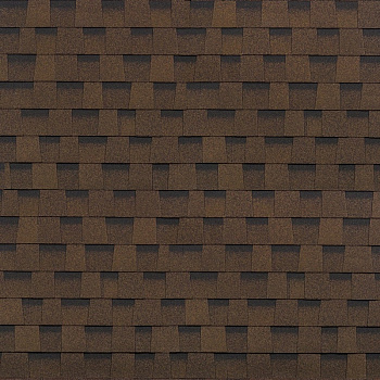 гибкая черепица технониколь shinglas кантри, коричневый (2,6 кв.м. уп.)