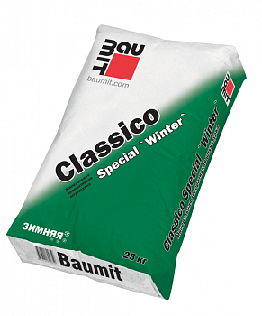 минеральная декоративная штукатурка baumit classico special winter r 3,0 мм "короед" белая, 25 кг
