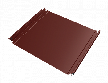 кликфальц double pro satin 0,5 мм полиэстер (ре), ral 3009 оксидно-красный