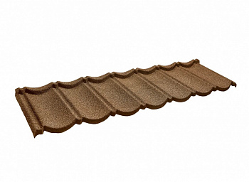 композитная черепица cm roof bond coffee кофе, 420х1340 мм