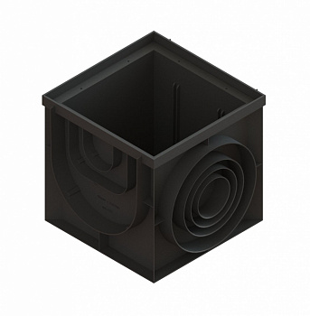 дождеприемник-пескоуловитель стандартпарк polymax basic 400x400
