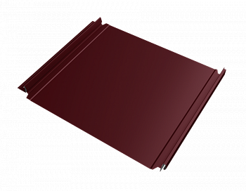кликфальц double pro satin 0,5 мм полиэстер (ре), ral 3005 красное вино