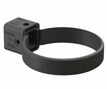 хомут трубы docke premium d85 мм, графит