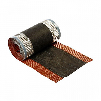 аэроэлемент конька/хребта рулонный ivt primo-roll кирпичный ral 8004, 310х5000 мм
