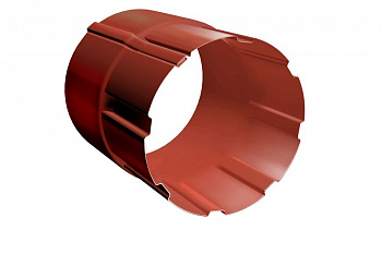 соединитель трубы grand line pu d90 мм, ral 8004 терракота
