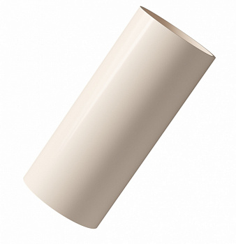 труба водосточная docke lux d100 мм, латте (1 м)