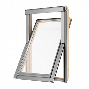 мансардное окно rooflite+ aay b1500 с двухкамерным стеклопакетом, m4a 78х98 см