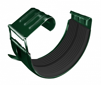 соединитель желоба grand line pu d125 мм, ral 6005 зеленый