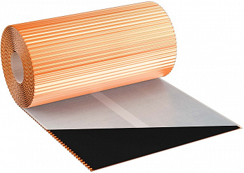 лента для примыкания ivt flex standard cu 300х5000 мм, медь