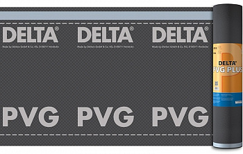 гидро-пароизоляционная пленка delta pvg plus с клеевой полосой (75 м2)